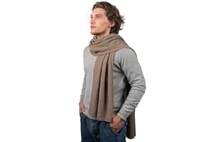 DALLE PIANE CASHMERE - Sciarpa 100% cashmere - Made in Italy - Uomo/Donna