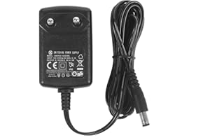 Security-01 DC 9 V 0,5 A 500 mA zasilacz sieciowy, wtyczka 5,5 mm x 2,1 mm, środek ujemny