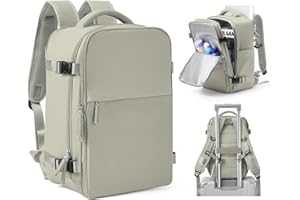 SZLX Zaino Ryanair 40x20x25 Bagaglio a Mano Easyjet 45x36x20 Donna Zaino da Viaggio Aereo Borse da Cabina Impermeabile Uomo Adatto a PC da 14 pollici Travel Backpack per Sportivo Trekking