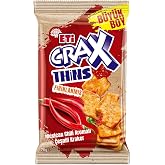 Eti Crax Thins Mexican Chili Aromalı &Ccedil;eşnili Kraker 70 x 12 Adet