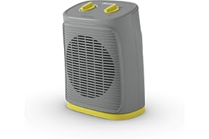 Olimpia Splendid 99294 Caldo Rock O Calefactor 2000 W, con Base oscilante, Plástico