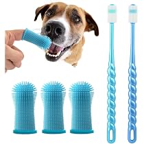 Spazzolino Denti Cani Neoreser - Set 6 Pezzi In Silicone Morbido