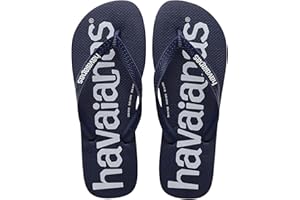 Havaianas - Top Logomania, Bequeme, Robuste und Leichte Badelatschen, Sohle mit Großem Logo, Unisex Erwachsene