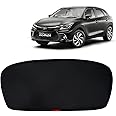 KINGSWAY® Car Rear Windshield Curtain Sun Shades Compatible with Toyota Glanza (Year 2022 Onwards), Dicky - Black, Cotton Mesh, 1 Piece