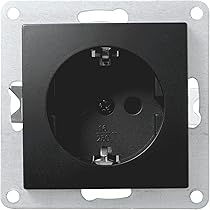 Gira E2 McPower Wechselschalter Anthrazit – Flächenwippe Für Unterputz  (70x70mm, 250V/10A) Gira System 55 Steckdose, image size:210x210