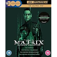 The Ultimate Matrix Collection [4K Ultra HD] [1999] [Blu-ray] [2024] [Region Free]