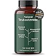 Testosteron Booster Nullure | Vegan | Ashwagandha + Maca + Panax Ginseng + Bockshornklee + Tribulus Terrestris + Zink | Leist