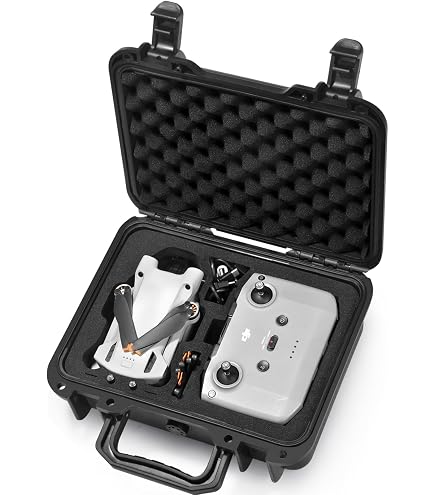 Sac de rangement rigide étanche pour accessoires de drone DJI Mallette pour DJI Air 2S et Air 3 Pro Fly More Combo, Valise Mini 3 Pro