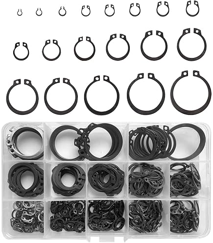 14 mm Runddraht Sprengring für Wellen Form A DIN 7993