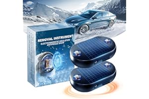 ‎COMEPEW Auto Enteiser Tragbare Kinetische Molekularheizung, Elektromagnetische Molekulare Interferenz Frostschutzmittel Schneeräumungswerkzeug Anti-Snow Mikrowellen Molekular Enteisung Instrument (2PC)