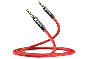Kabel Aux 3,5 mm kabel jack 0,5 m, ANNNWZZD 3,5 mm kabel audio stereo jack na jack