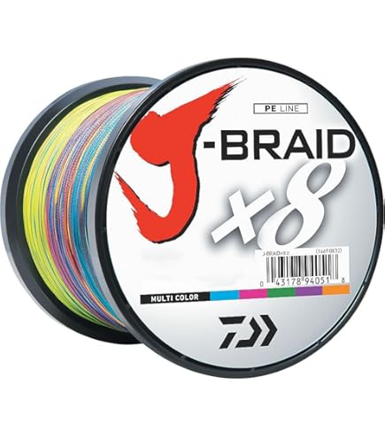 Daiwa J-Braid Grand - Filo Da Pesca In PE 0.20mm, 500 Metri, Carico 35lb - Foto 11