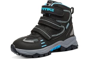 ELAPHURUS Kinder Winterstiefel Schneestiefel Warmfutter Wanderschuhe Jungen Stiefel Mädchen Baumwollschuhe Bequem Trekking Wanderstiefel