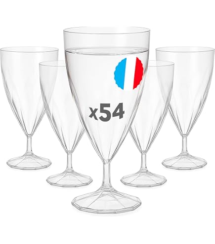 10 Flûtes à Champagne Réutilisables En Plastique Or - 13,5 Cl, Neuves
