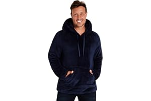 CityComfort Mens Hoodies - Super Soft Fluffy Hoodie Pullover for Men and Teenagers - M-3XL Fleece Lounge Wear - Gifts for Him