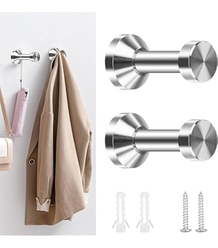 Ganchos Autoadhesivos Para Toallas | Sin Taladrar, Soportan Hasta 10 Kg, Ideales Para Baño Y Cocina