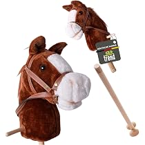 Peluche cheval marron blanc • Ma Peluche