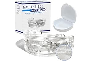 SIKEYDELS Réglable Anti Ronflement, Appareil Anti Ronflement, Anti Ronflement Ronflement Buccaux, avec Boîte de Rangement