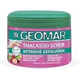 GEOMAR | Thalasso Exfoliante Intensivo, Renovaci&oacute;n Cut&aacute;nea Profunda, Efecto piel nueva, Con Sal Marino, Semillas de Uva y Oli