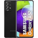 Samsung Galaxy A52 Smartphone, Display Infinity-O FHD+ da 6,5 pollici, 6 GB RAM e 128 GB di memoria interna espandibile, Batt