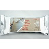 renovon Seramik KİL Hamuru, Beyaz 1000 gr(1 KG) Fırınlamaya Gerek Olmayan G&uuml;zel Sanatlar Fig&uuml;r heykel Modelleme Oyun ve Monte