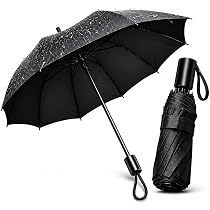 ZUDELLA Automatic Travel Umbrella, 106.8 cm Double Vented Canopy