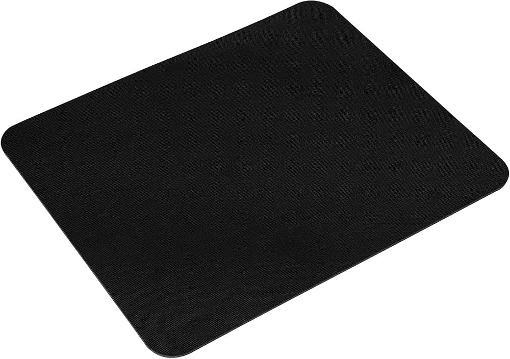 Klasse Classic Mouse Pad, 29x24 ve 24x20 cm Ofis Tipi, Küçük ve Orta Boy, Kaymaz Taban, Pürüzsüz Yüzey, Baskısız Tip Masa Koruyucu, Ergonomik Mouse Ped (Orta Boy 29x24 cm)