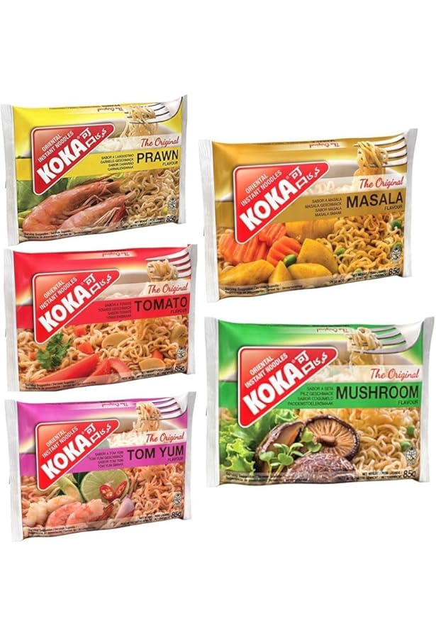 KOKA Delight Spicy Sesame Noodles(85g x 4 Packs) 