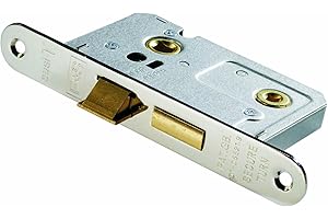 Carlisle Brass BAE5030NP/R Radius bathroom lock 76mm nickel plated Quick Emergency Release Fire door Rated FD30/60 Commercial And Domestic Use