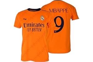 Real Madrid Maillot deuxième équipement saison 24/25, MBAPPE, adulte, réplique sous licence officielle