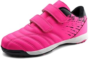 JABASIC Zapatos de fútbol para niños al aire libre interior fútbol entrenamiento césped Cleat zapatillas