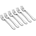 TIARA - Lavish 6 Piece Stainless Steel Dinner Fork Set with 6PC Dinner Fork