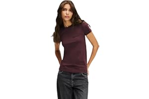 Karl Lagerfeld Jeans, Damskie, Slim Short Sleeve Essentail Small Logo Tee, Slim Fit