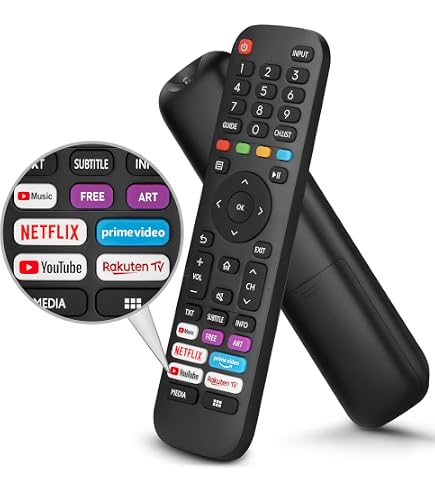 ALLIMITY Telecomando Universale Sostitutivo Per TV Hisense - Modello EN 2 B I 27 H - Compatibile Con Serie UHD Smart: H50B7100, H55B7120, H43B7500, 32AE5500F E Molte Altre - 3