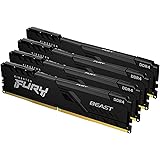 Kingston FURY Beast 16GB (4x4GB) 3200MHz DDR4 CL16 Memoria para Ordenadores de sobremesa Kit de 4 KF432C16BBK4/16