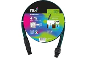 FITT ASPIRFLEX 4m - Manguera para aspiración del agua, para Conexión a Bombas, con Tecnología Exclusiva