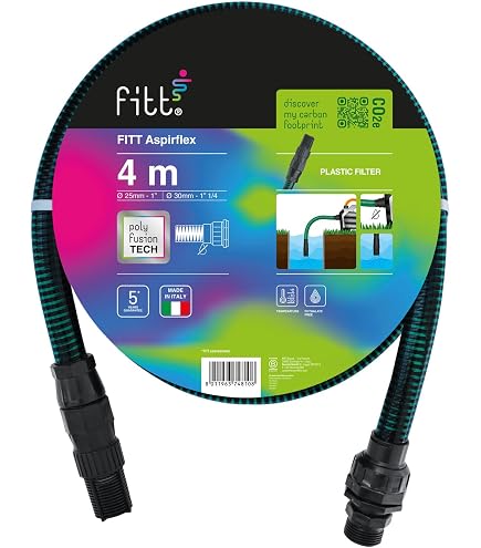 Tubo corrugato nero con tirafilo diametro 50 mm B10334