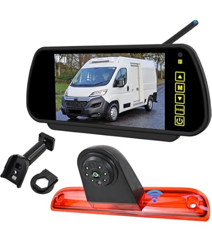 5 inch Achteruitrijcamera sets voor auto, bestelbus