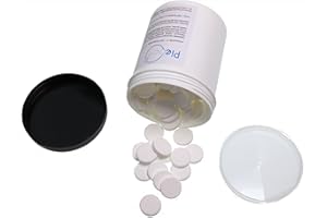 PIEBERT 150 x tabletek czyszczących ekstra cienkie 4 mm rozpu tłuszcze do kawy Krups, Melitta, Philips i Saeco | Made in Germany