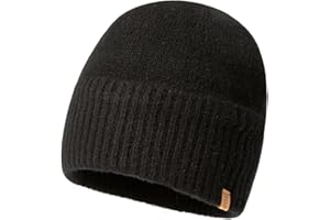 TOP-EX XL/XXL 100% wełna merynosów, czapka beanie, zimowa czapka wełniana, męska i damska, czapka z dzianiny, czapka rybaka beanie, czapka Trawler, ciepła polarowa podszewka