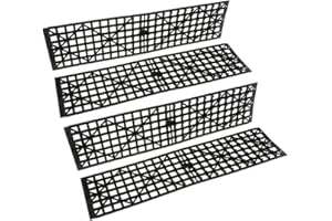 SDENSHI 4 Stücke Notfall Auto Rad Reifen Anti Skid Grippmatte Antirutschmatte Anfahrhilfe für Wohnmobil PKW