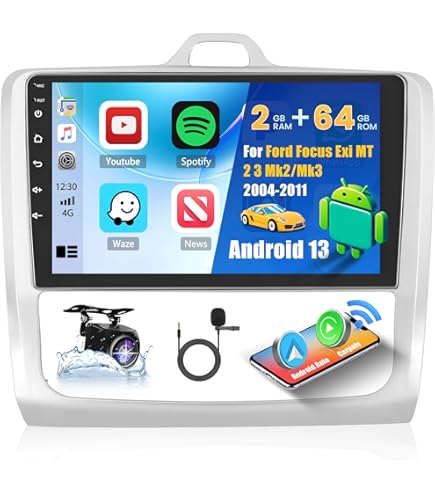 Bluetooth Coche Radio Android 9