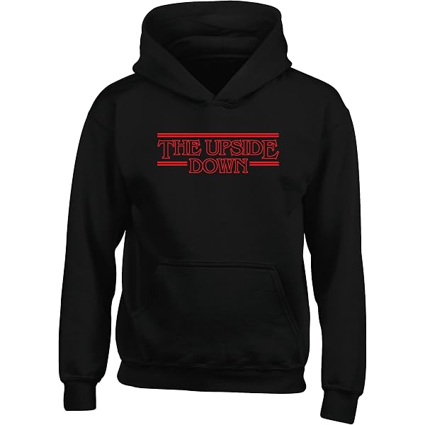 Sweat à Capuche Stranger Things – Logo Sunset, Licence Officielle, 241 G