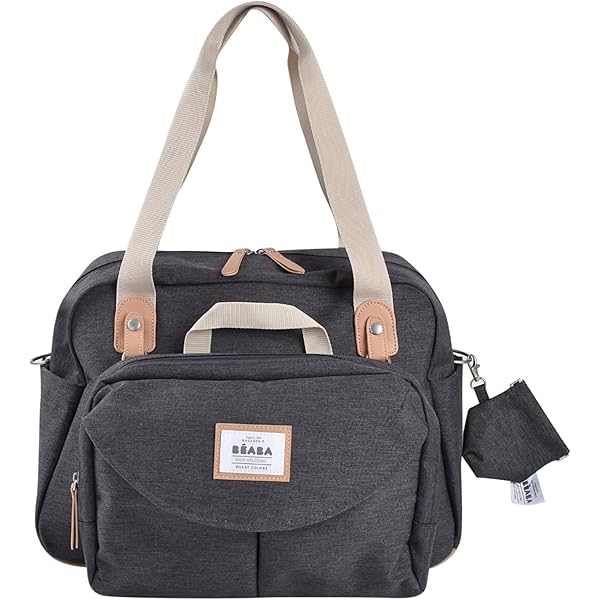 Sac à langer Genève II - Eco - Gazelle chiné BEABA, Vente en ligne de