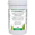 VitaNourish Organic Total Care+ Vitamin C (300g Powder) Complete Vegan Immune Boosting & Body Alkalising Nourishment Complex, with Bio Active Enzymes for Absolute Detoxification & Digestion Support