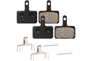 WeddHuis 2 piezas pastillas de freno de disco bicicleta, adecuado para Tektro Shimano TRP Deore Br-M575 B01s Mt200 M525 M515 T615 T675 M505 M495 M486 M485, Montaña MTB E-Bike