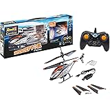 Revell 23817 RC Helikopter mit Fernbedienung Interceptor, Anti-Crash-Sensor, GHz, Start/Landung auf Knopfdruck, Höhensensor Z
