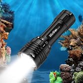 Wurkkos DL30 3600lm Scuba Dive Light, IPX8, Magnetic Switch | 3x LH351D LEDs, High CRI 90, ideal for night diving, snorkeling