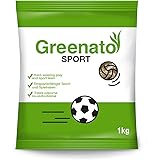 1kg Rasensamen Greenato Sport Sportrasen Sport- und Spielrasen Spiel Rasen Grassamen Rasensaat Gras