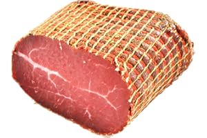 ‎BAVAREGOLA BAVAREGOLA Bresaola Rinderschinken luftgetrocknet aus Italien 300g - Italienischer Schinken am Stück - Südtiroler Spezialität von Viktor Kofler/Lana